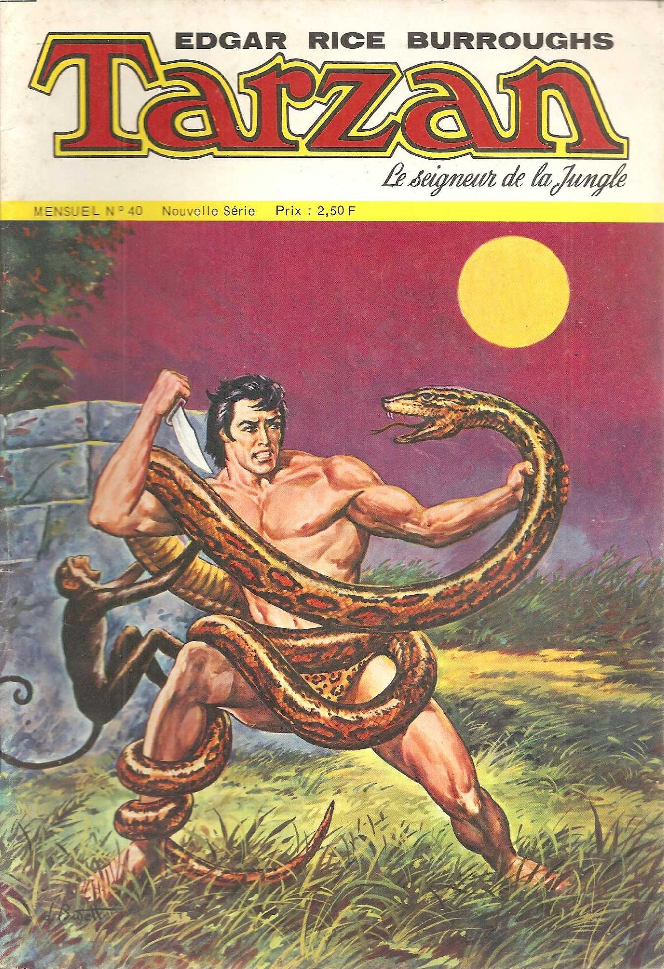 Scan de la Couverture Tarzan Nouvelle Srie n 40